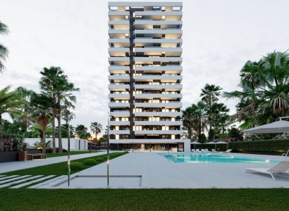 Apartment / flat - New Build - Calpe - Playa arenal-bol