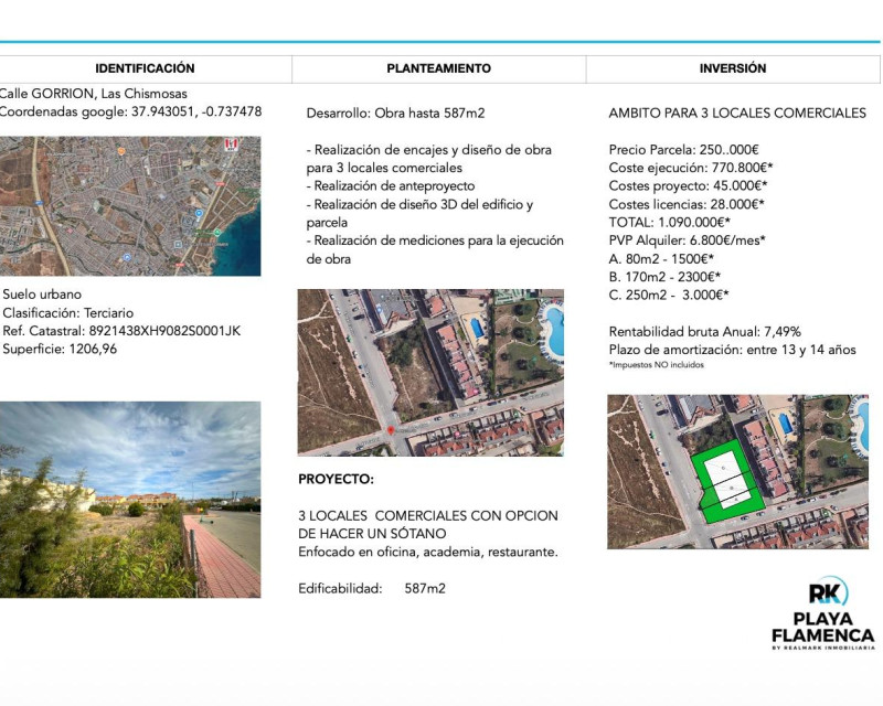 Plot / Land · Resale · Orihuela Costa · La Florida