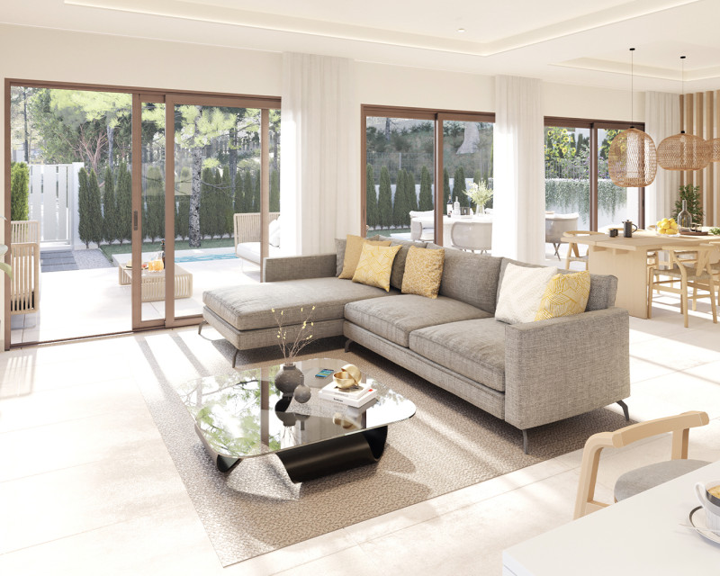 Semi Detached Villa · New Build · Peguera · Spain