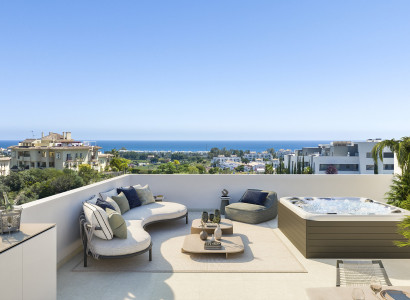 Semi Detached Villa - Nybyggnation - Estepona (Málaga) - 18285