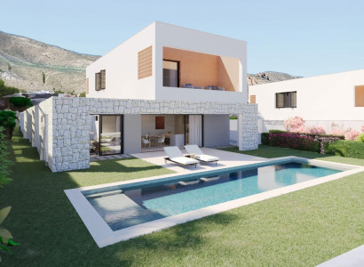 Villa - Nybyggnation - Finestrat - Campana garden