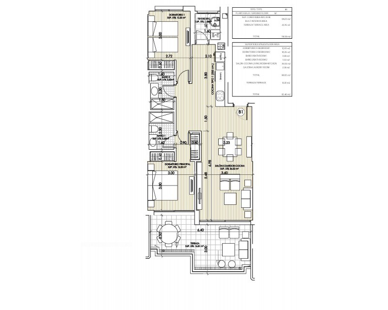 Nybyggnation - Lägenhet / lägenhet - Orihuela Costa - Villamartín