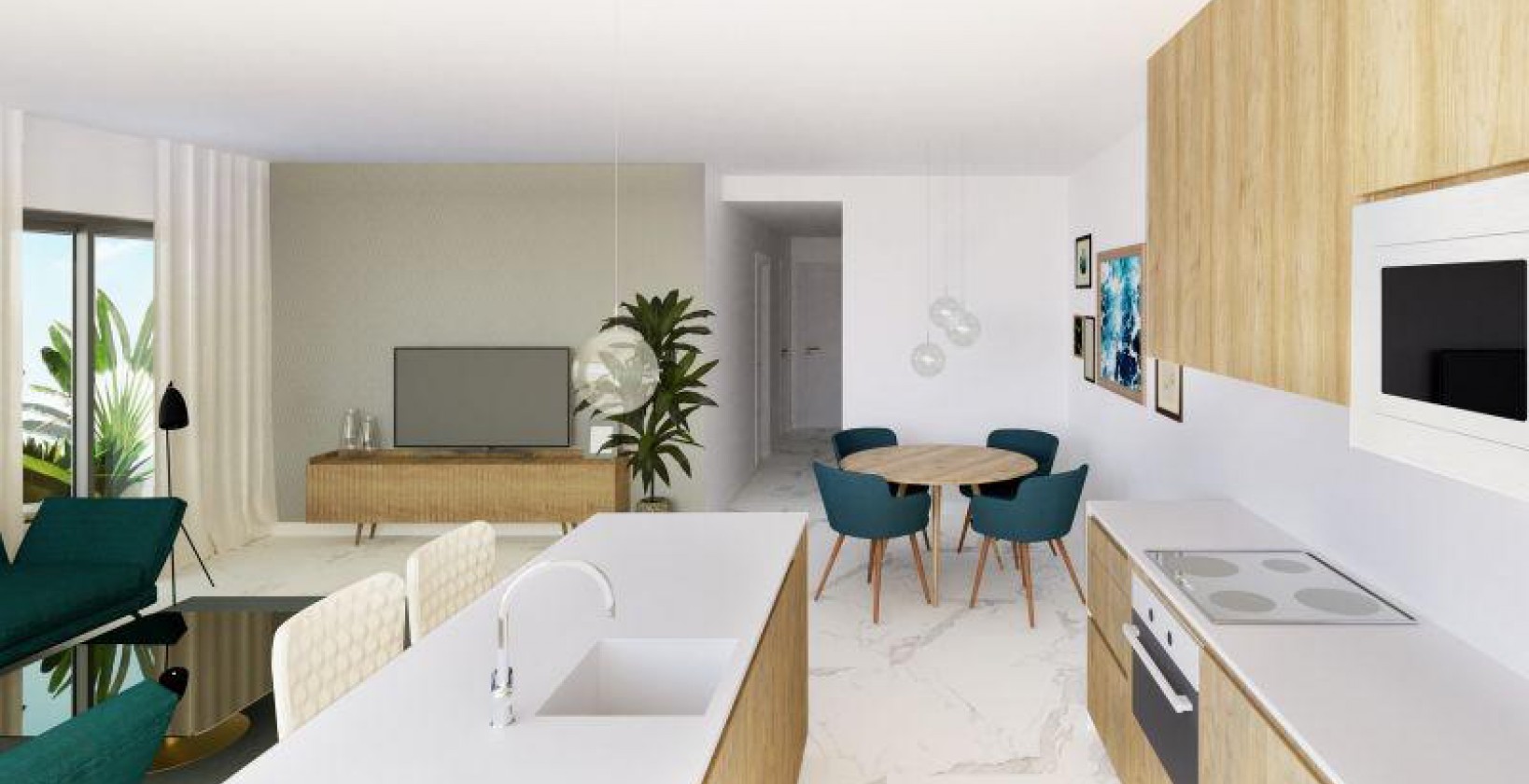 Nybyggnation - Lägenhet / lägenhet - Guardamar del Segura - CENTRO