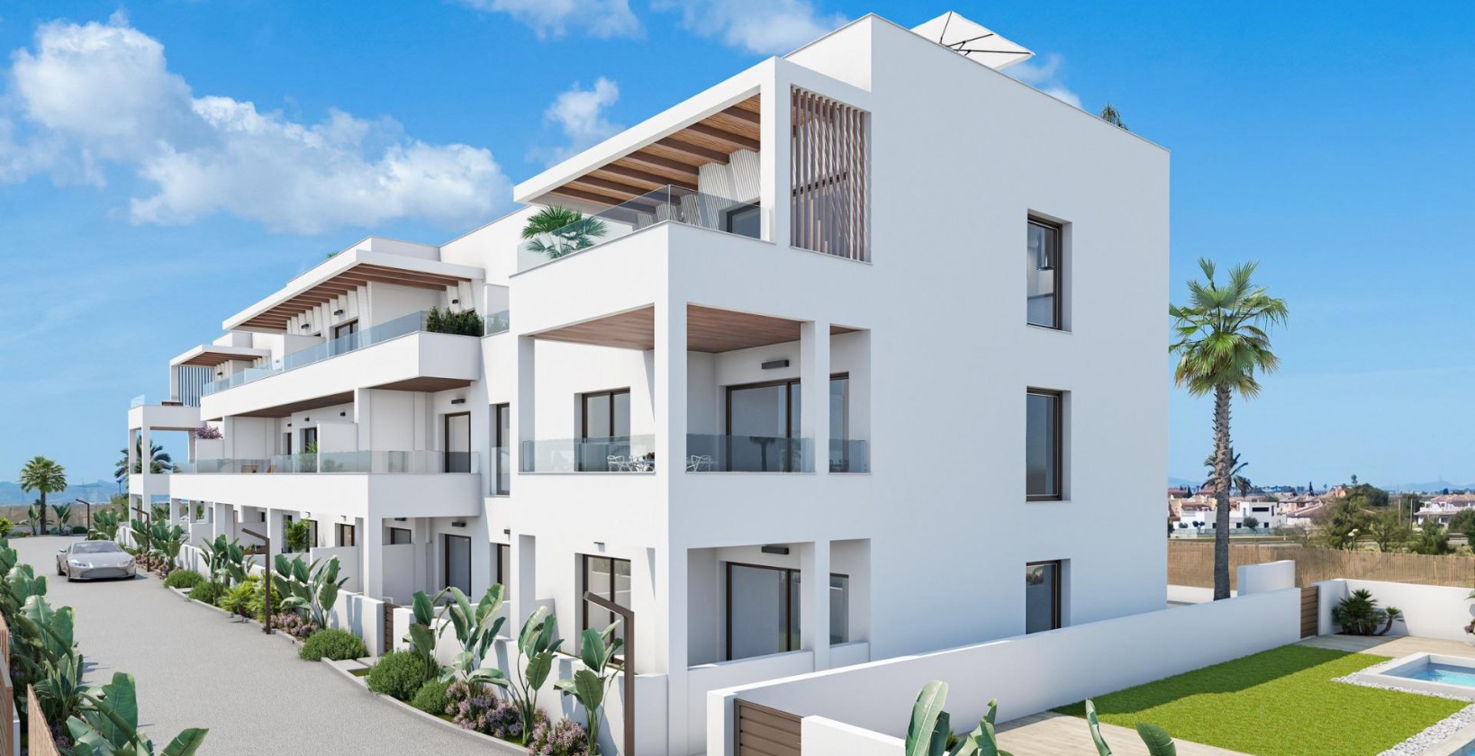 Nybyggnation - Lägenhet / lägenhet - Los Alcazares - Serena Golf
