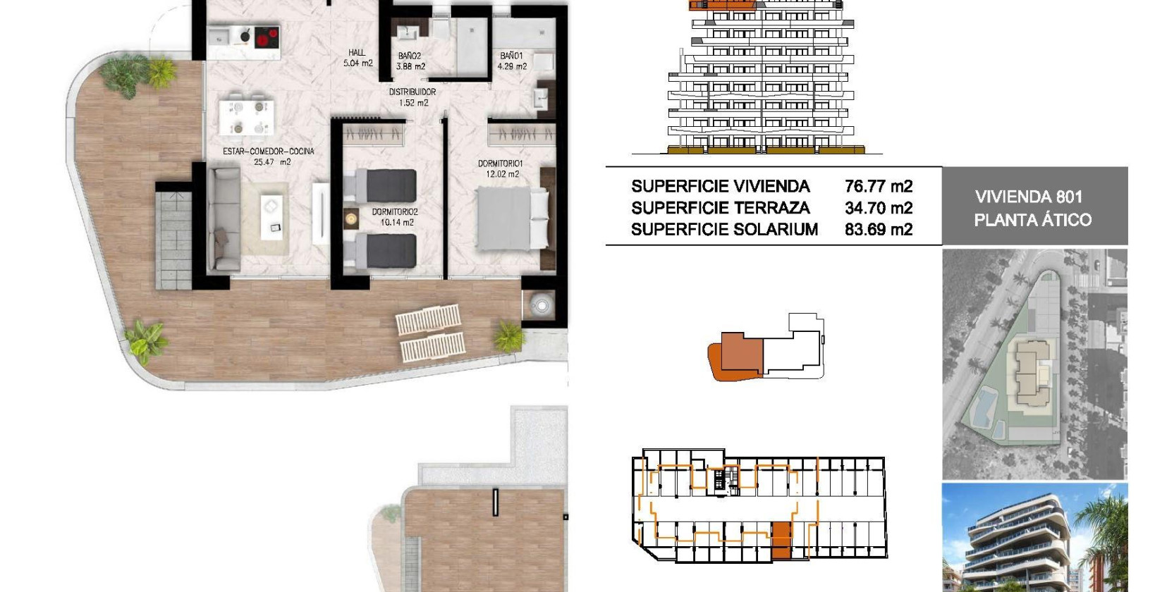 New Build - Penthouse - Guardamar del Segura - PUERTO