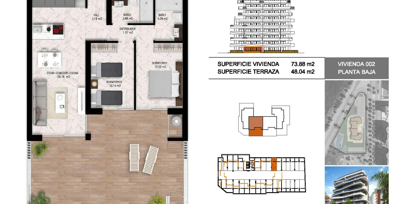 Nueva construcción  - Apartamento / piso - Guardamar del Segura - PUERTO
