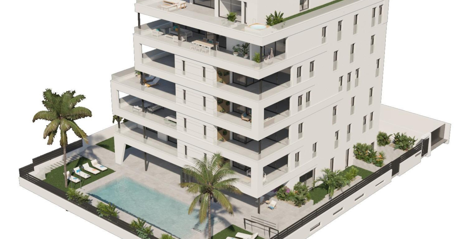 Nueva construcción  - Apartamento / piso - Águilas - Puerto deportivo Juan Montiel