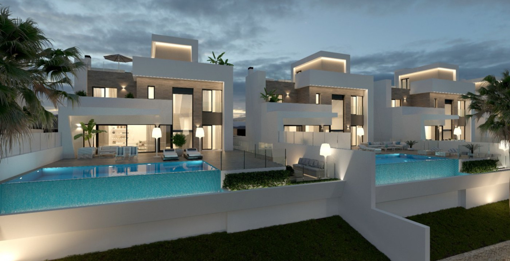 New Build - Villa - Finestrat - Campana garden