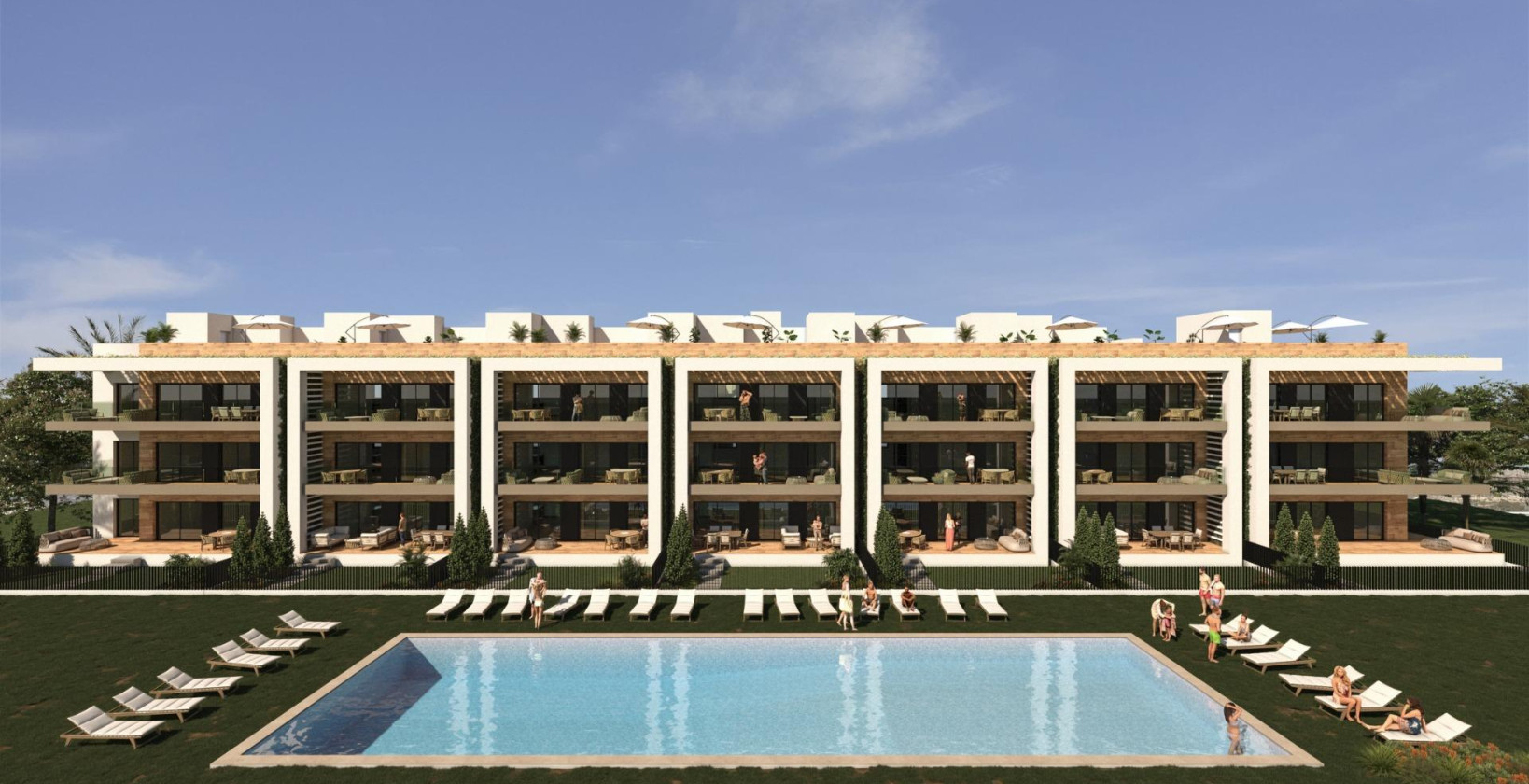 New Build - Apartment / flat - Los Alcazares - Serena Golf