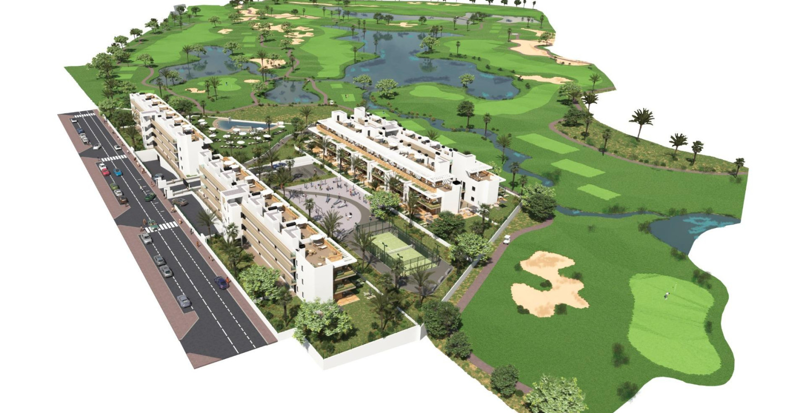 New Build - Apartment / flat - Los Alcazares - Serena Golf