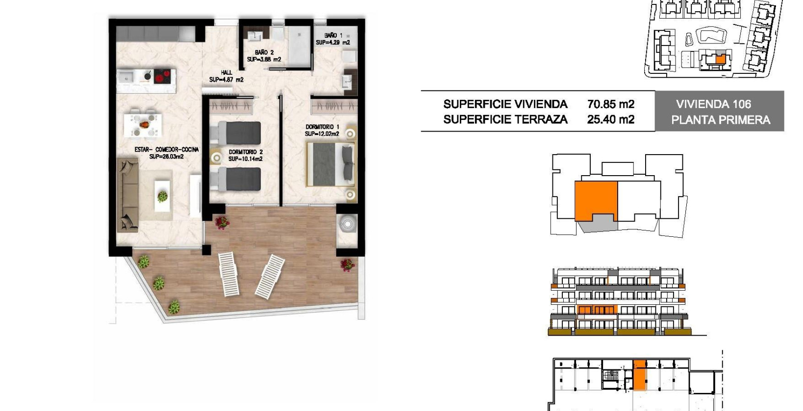 New Build - Apartment / flat - Orihuela Costa - Los Altos