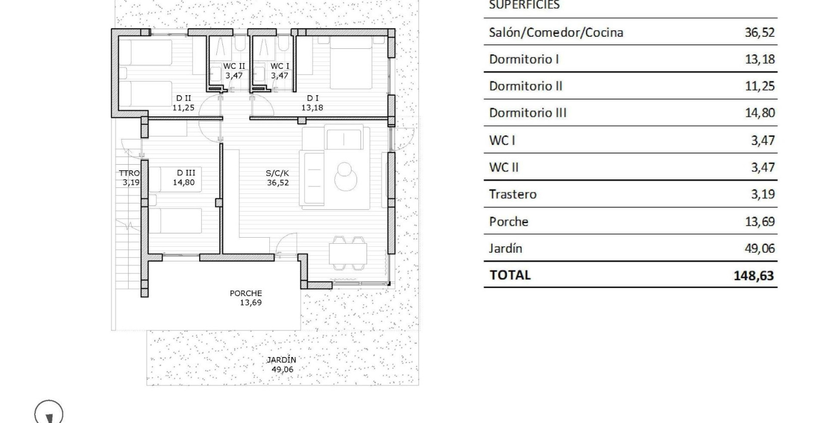 Nueva construcción  - Bungalow - San Miguel de Salinas - Pueblo