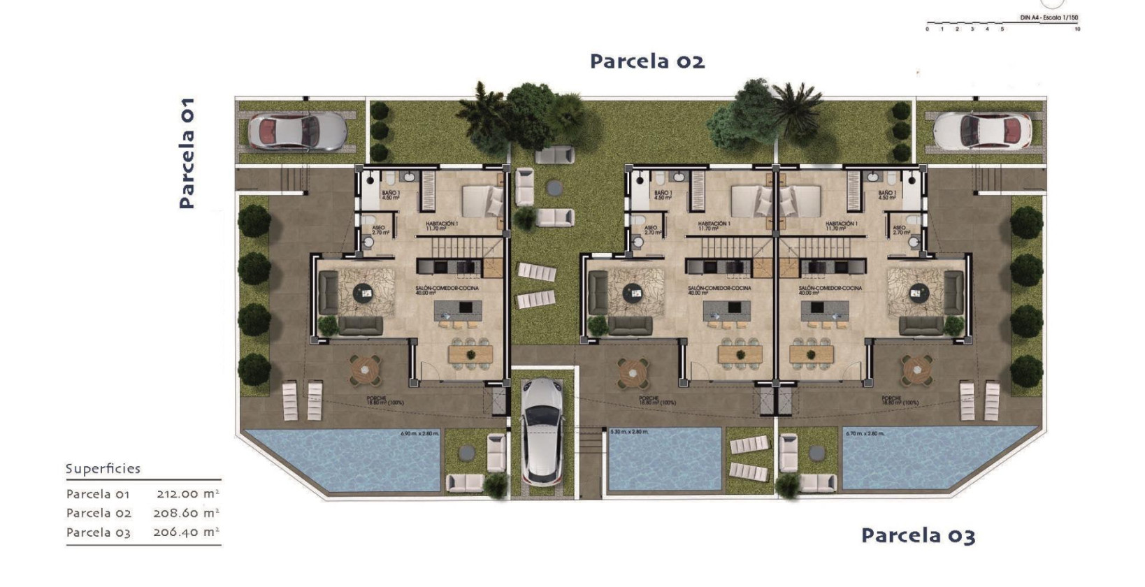 New Build - Villa - Dolores - polideportivo