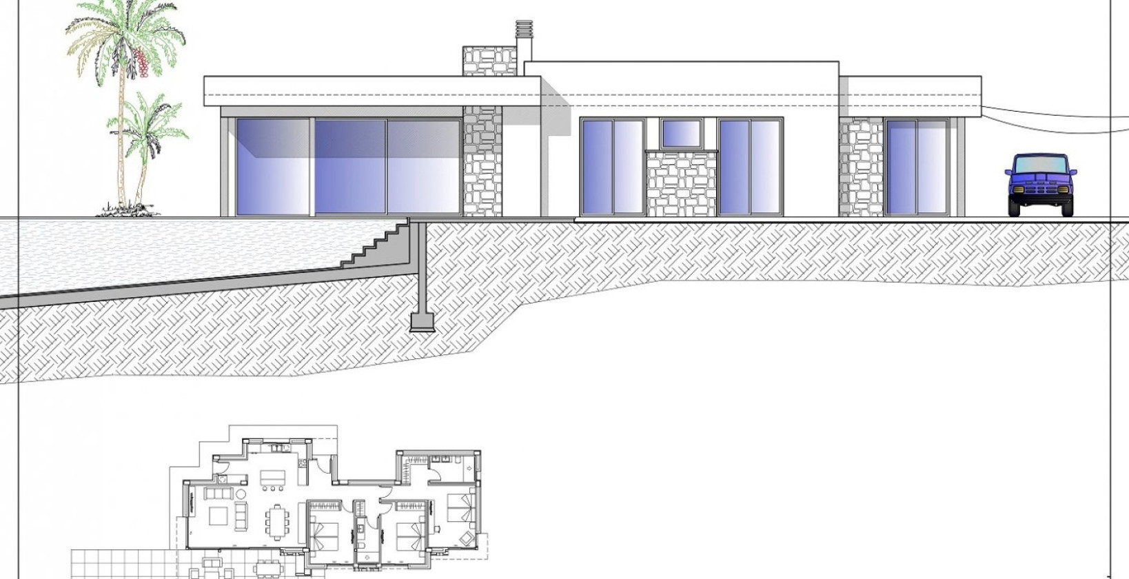 Nybygg - Villa - Calpe - Pla roig