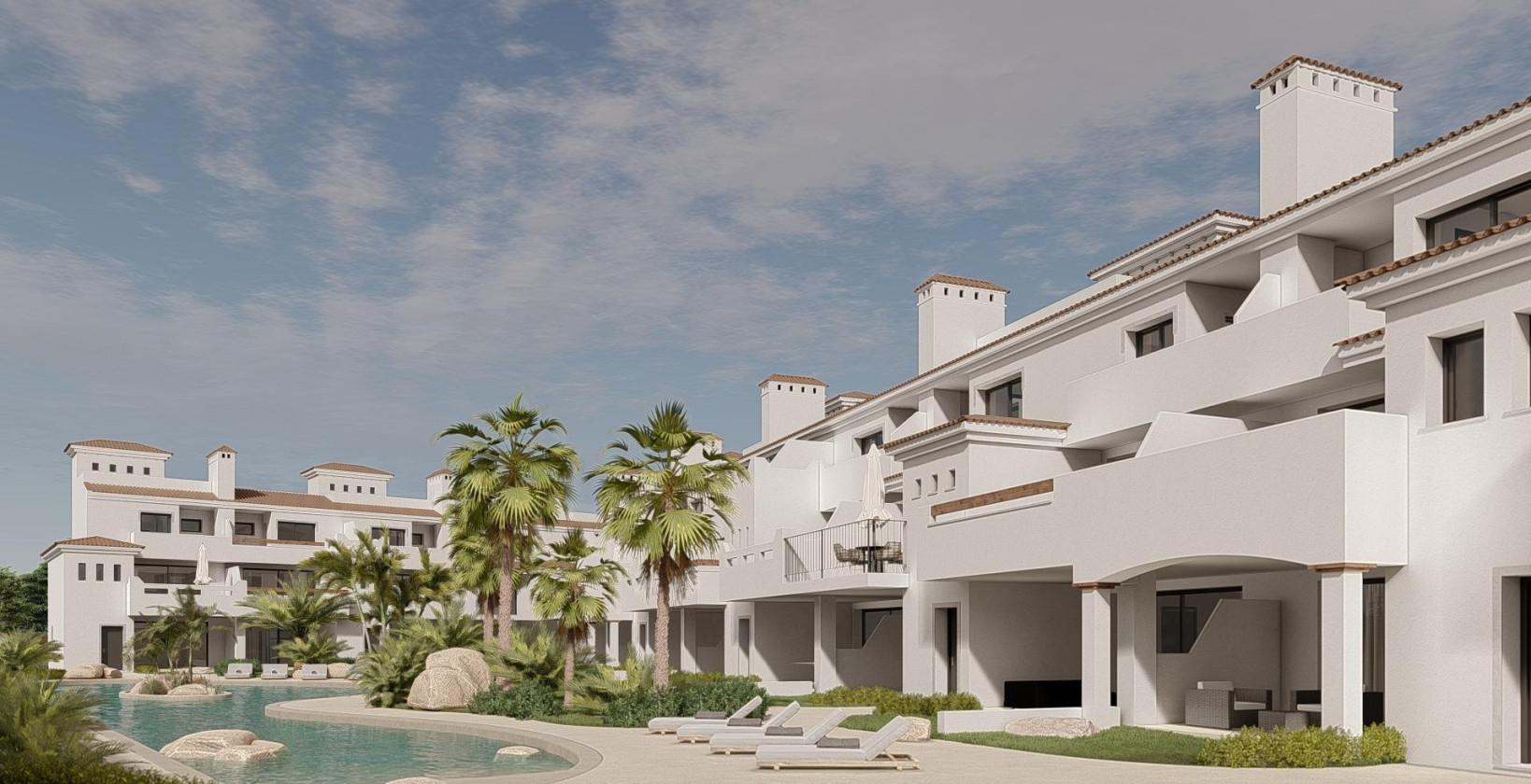 New Build - Apartment / flat - Los Alczares - Serena Golf