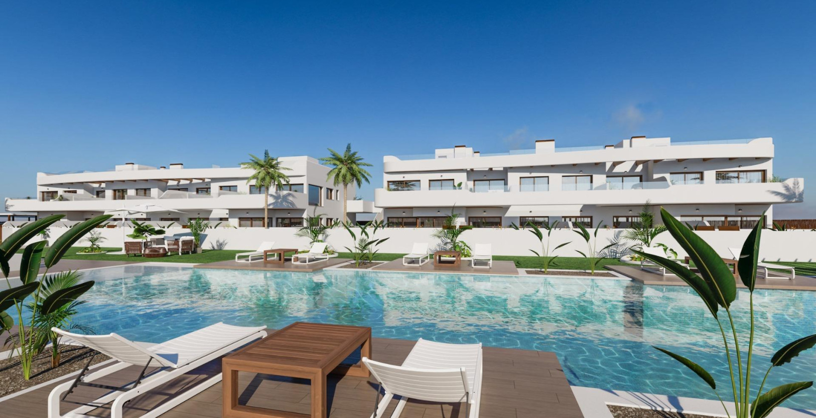 New Build - Apartment / flat - Los Alczares - Serena Golf