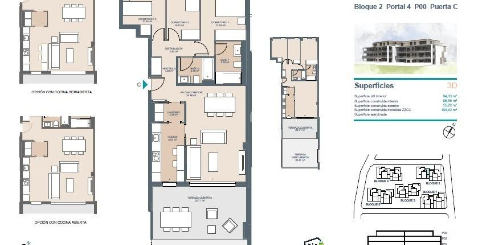 New Build - Apartment / flat - Godella - Urb. Campolivar