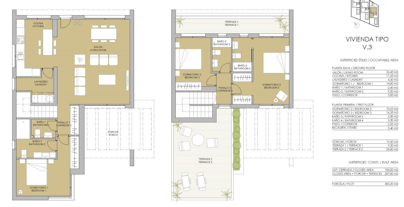 New Build - Villa - Pilar de la Horadada - Lo Romero Golf