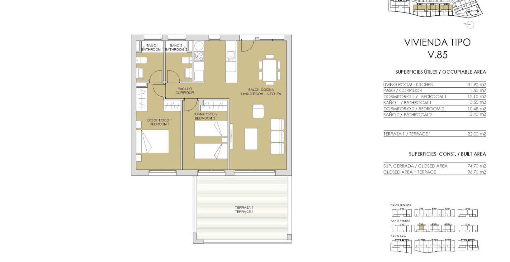 Nueva construcción  - Apartamento / piso - Pilar de la Horadada - Lo Romero Golf