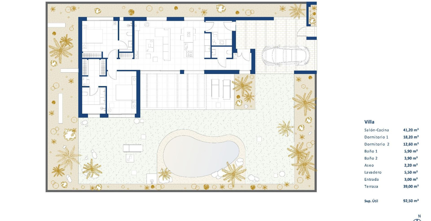 New Build - Villa - BAOS Y MENDIGO - Altaona Golf And Country Village