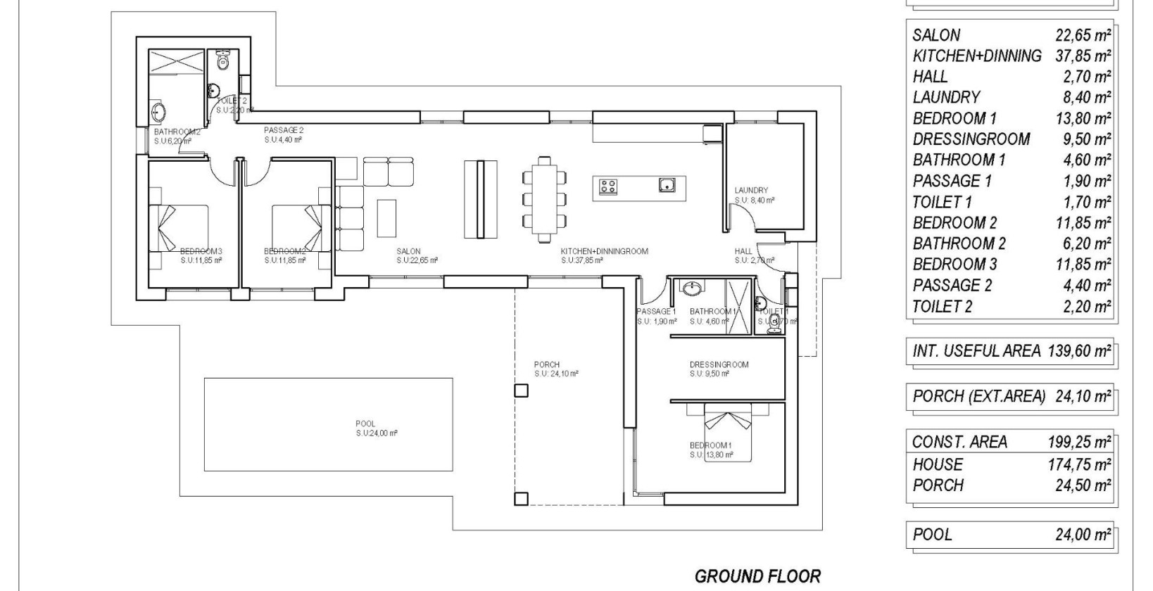 Nueva construcción  - Chalet - Pinoso - Campo