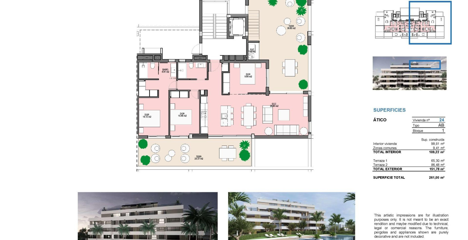 New Build - Penthouse - Torre Pacheco - Santa Rosalia Lake And Life Resort