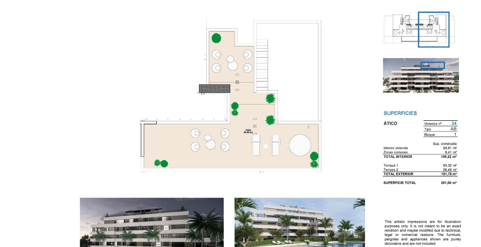 New Build - Penthouse - Torre Pacheco - Santa Rosalia Lake And Life Resort