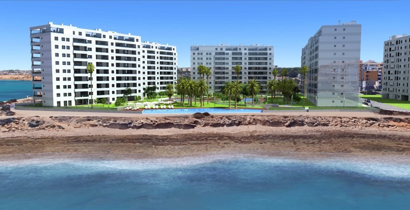 New Build - Apartment / flat - Torrevieja - Punta Prima