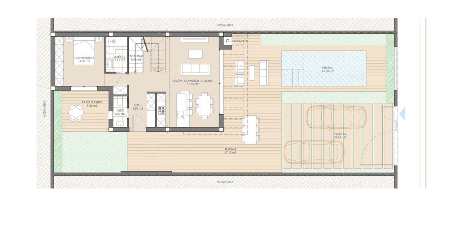 New Build - Villa - San Juan de los Terreros - Las Mimosas