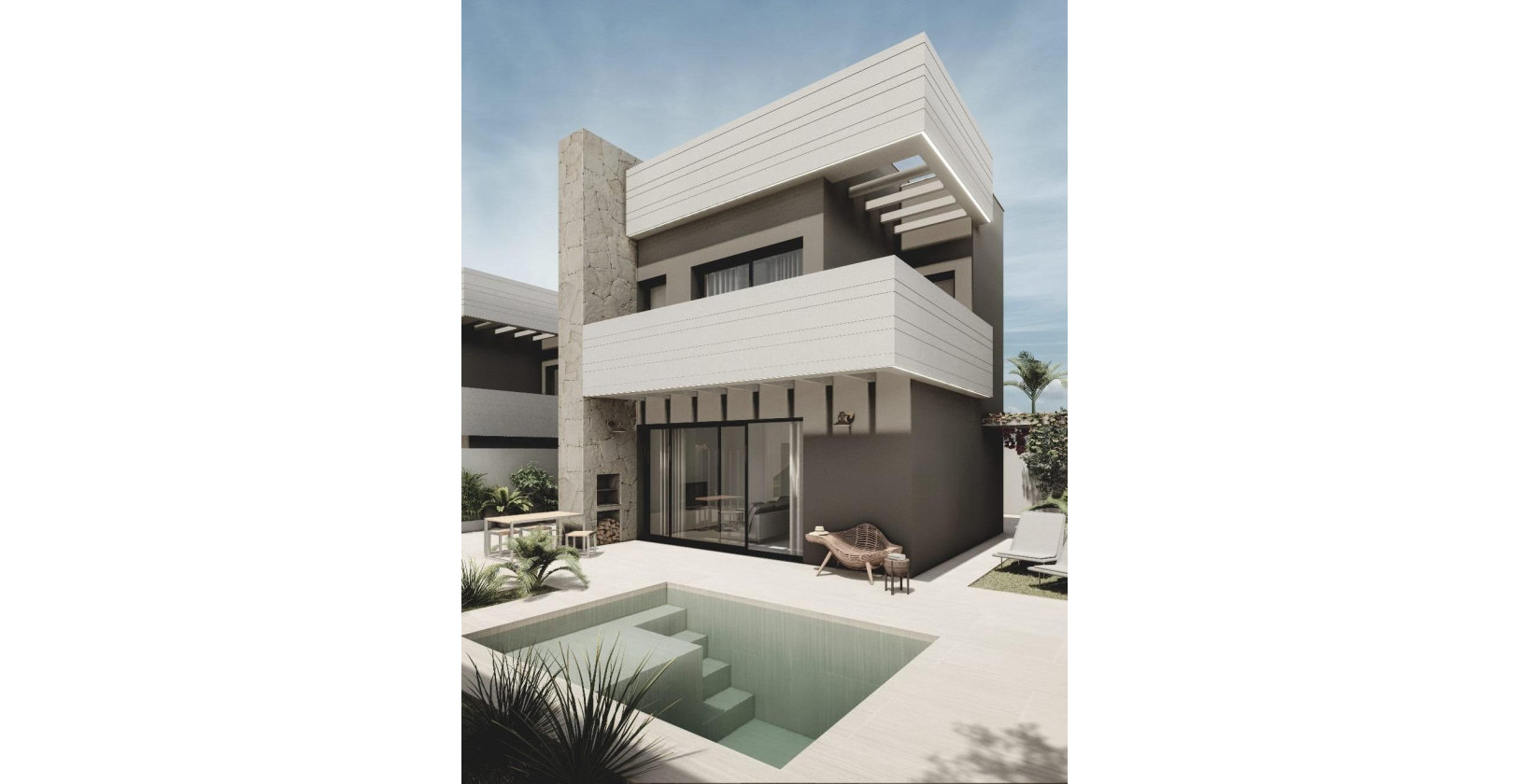 Nueva construcción  - Chalet - San Juan de los Terreros - Las Mimosas