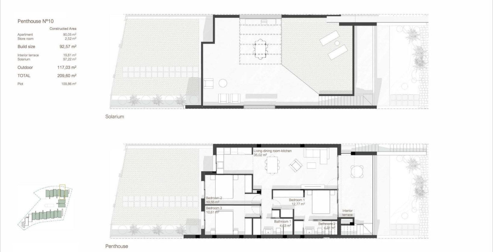 Nueva construcción  - Bungalow - San Javier - Roda Golf