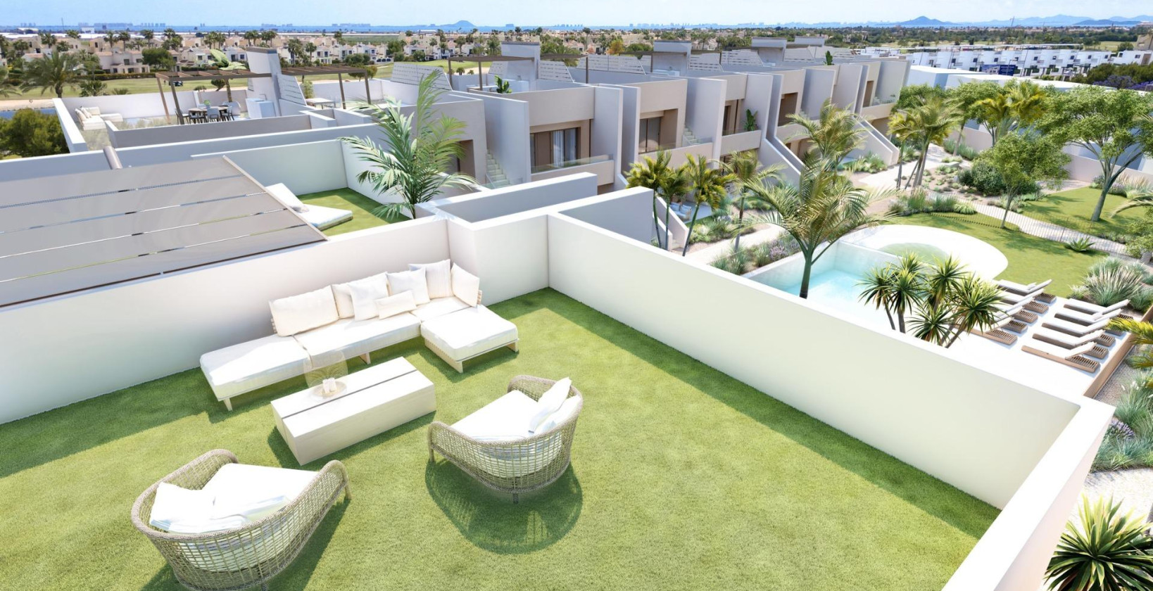 Nueva construcción  - Bungalow - San Javier - Roda Golf