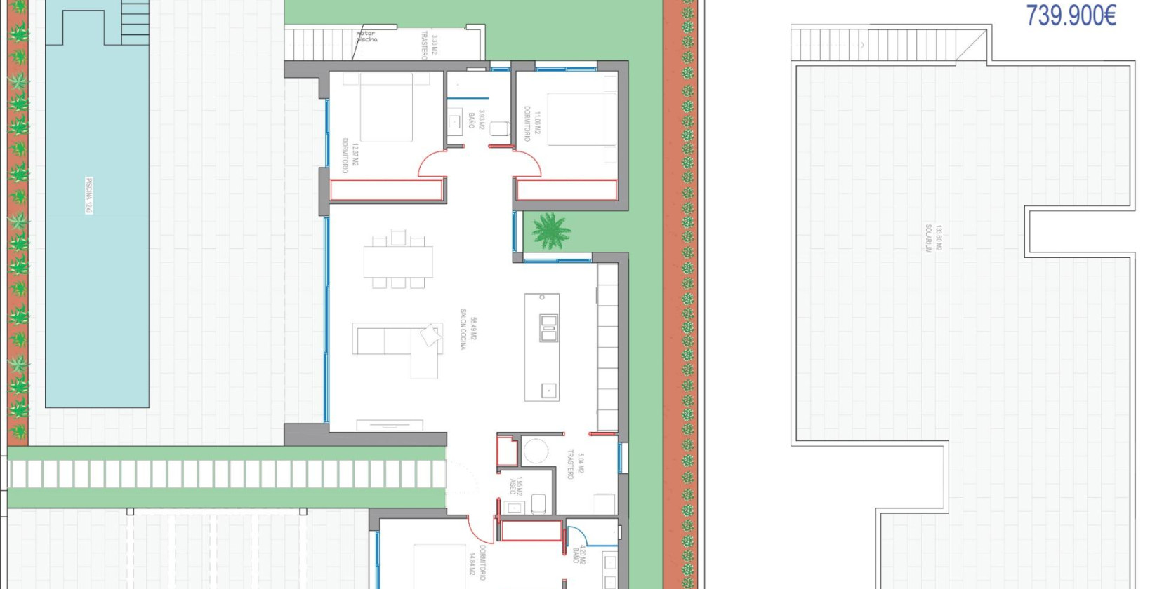 New Build - Villa - Los Alcazares - Serena Golf