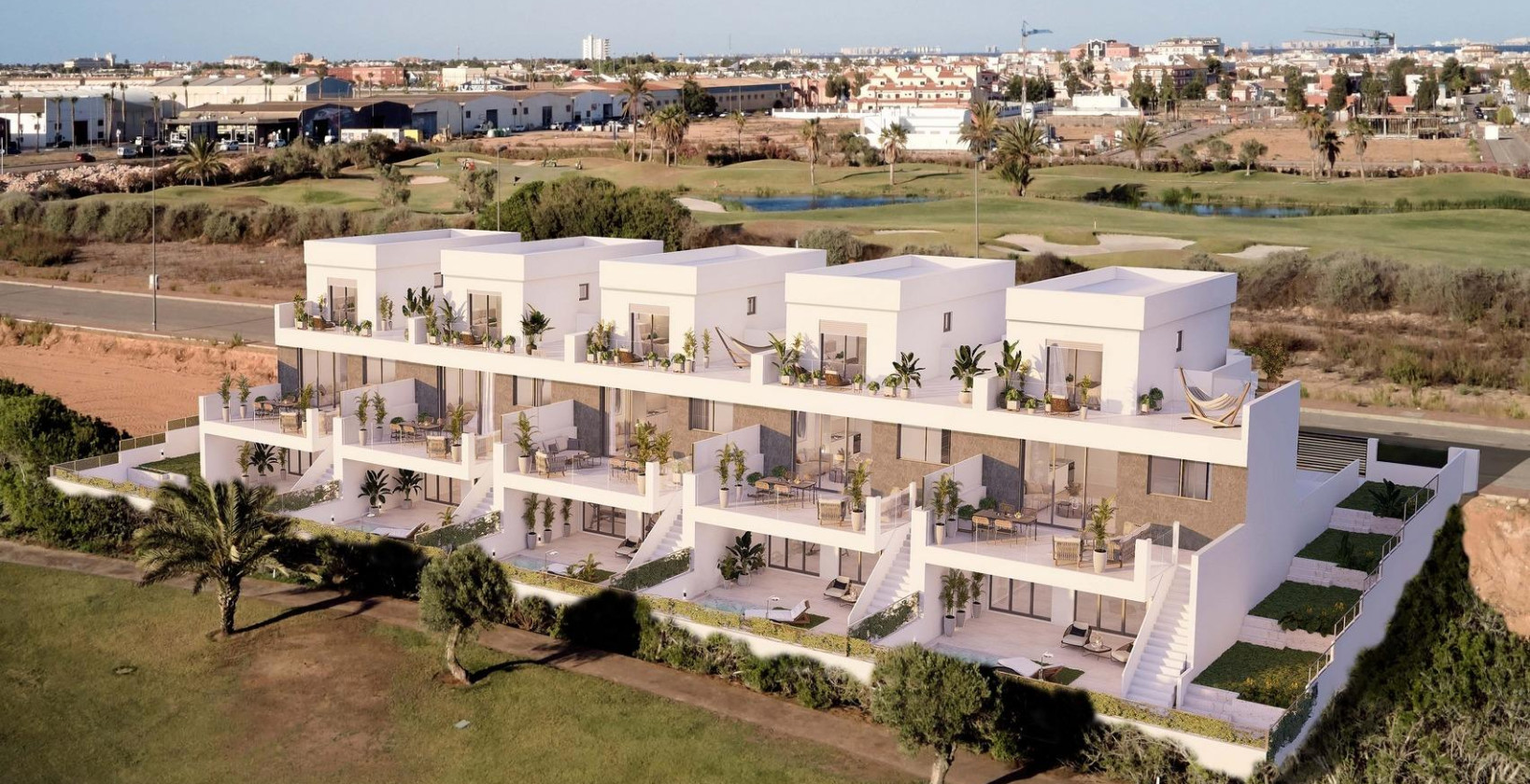 Nybyggnation - Town House - Los Alcazares - Serena Golf