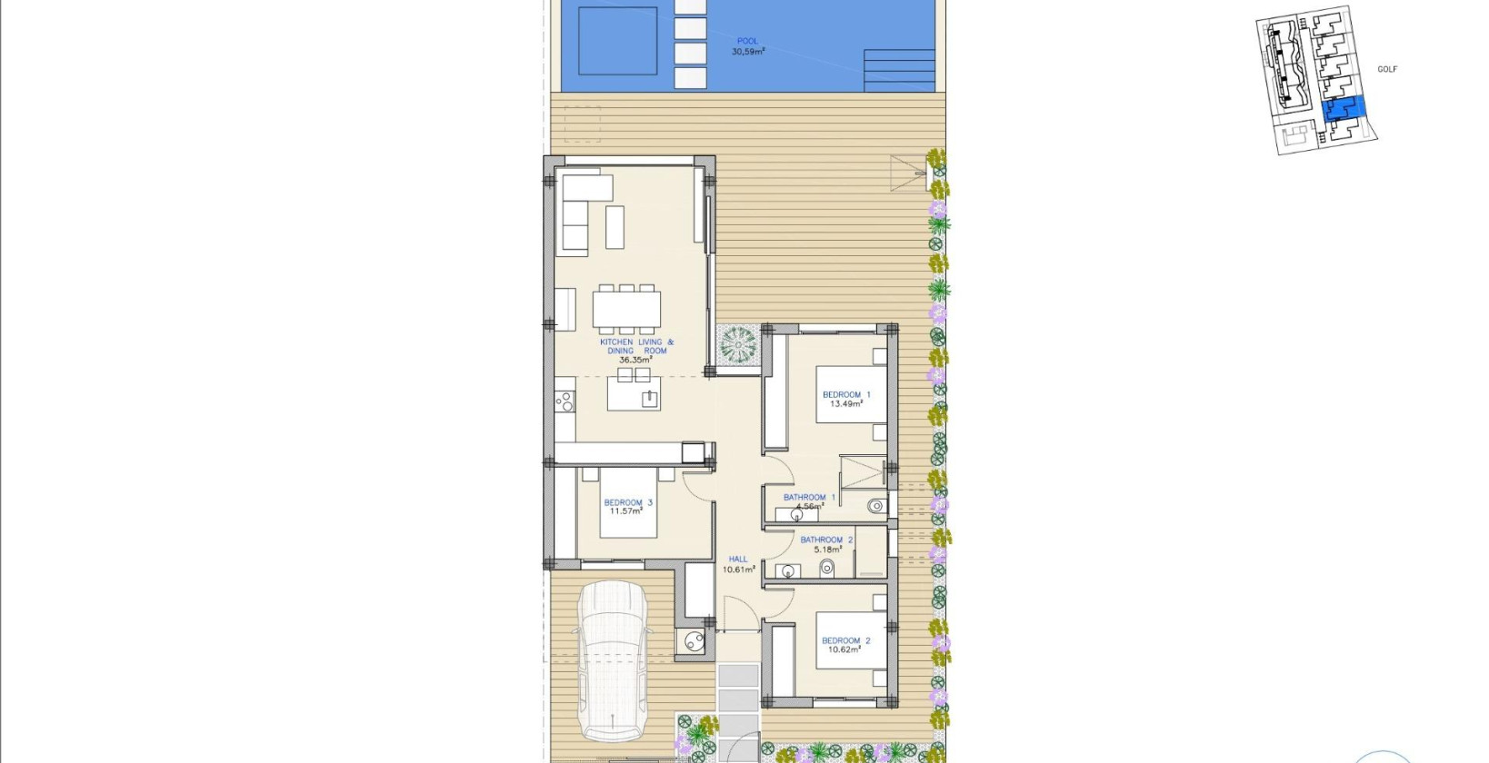 New Build - Villa - Los Alcazares - Serena Golf