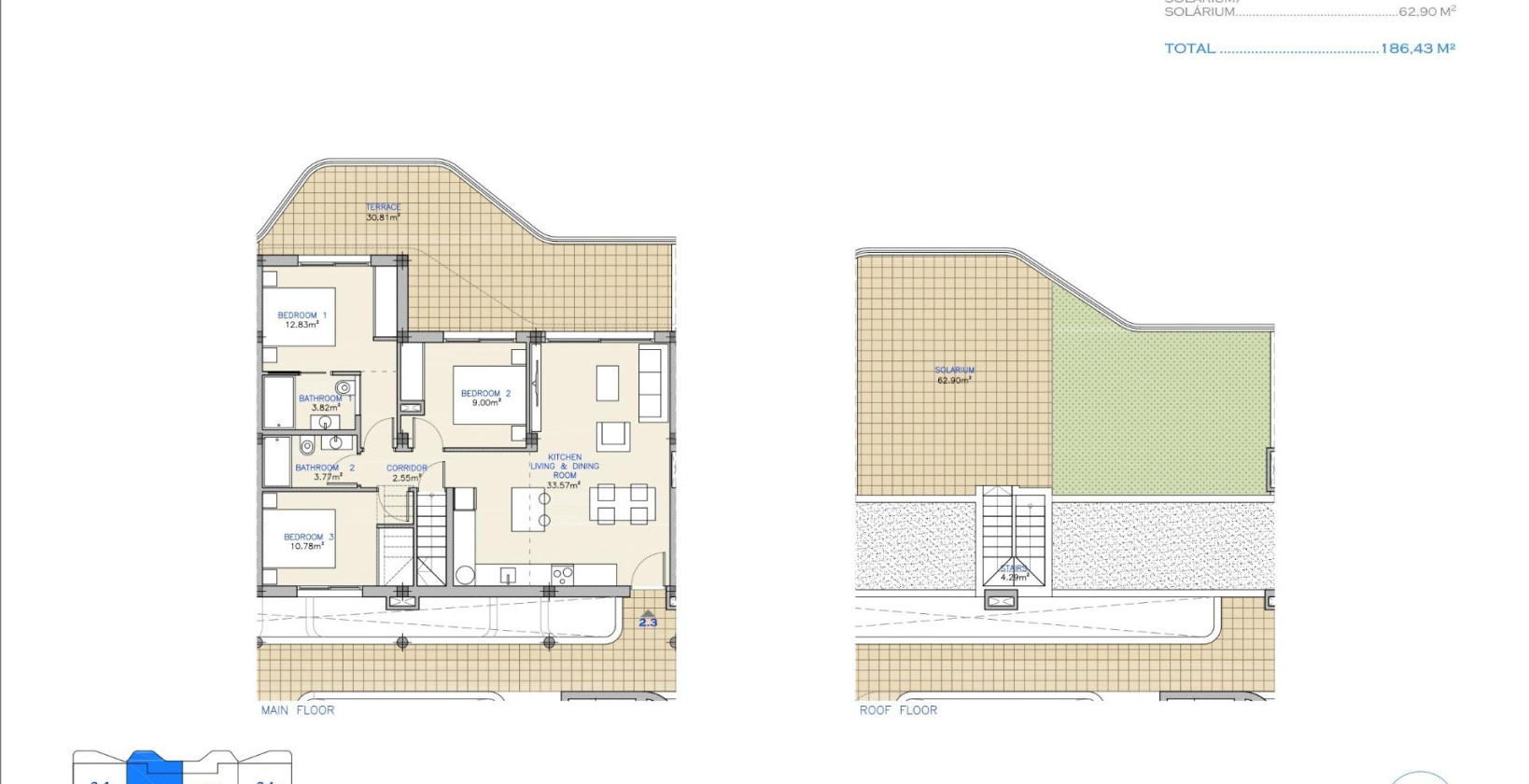 Nueva construcción  - Ático - Los Alcazares - Serena Golf