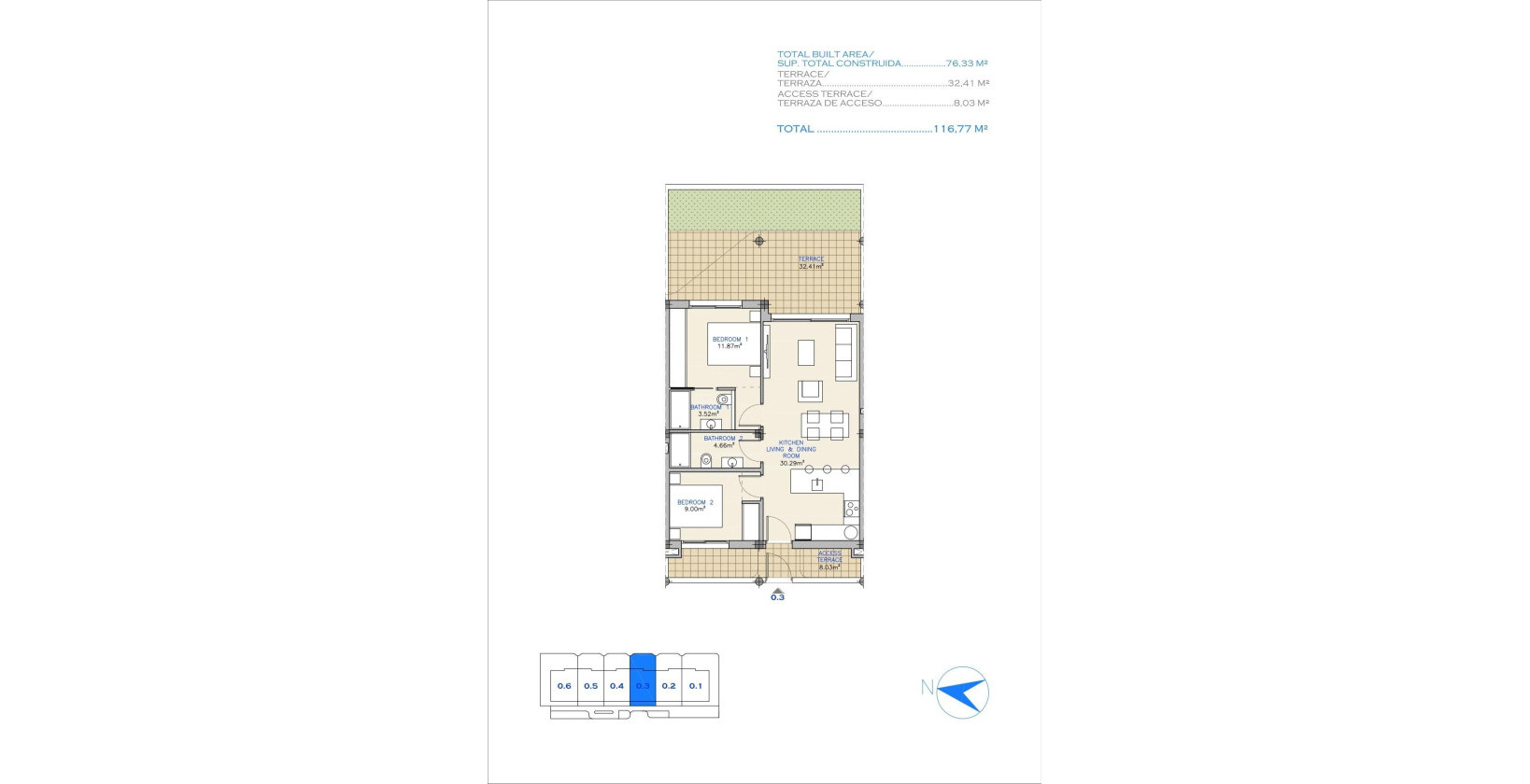 Nueva construcción  - Apartamento / piso - Los Alcazares - Serena Golf