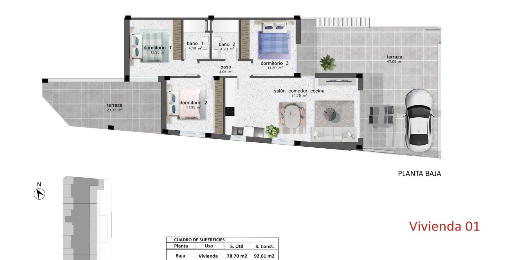 New Build - Bungalow - Pilar de la Horadada - Polígono Industrial Zona Raimundo Bened