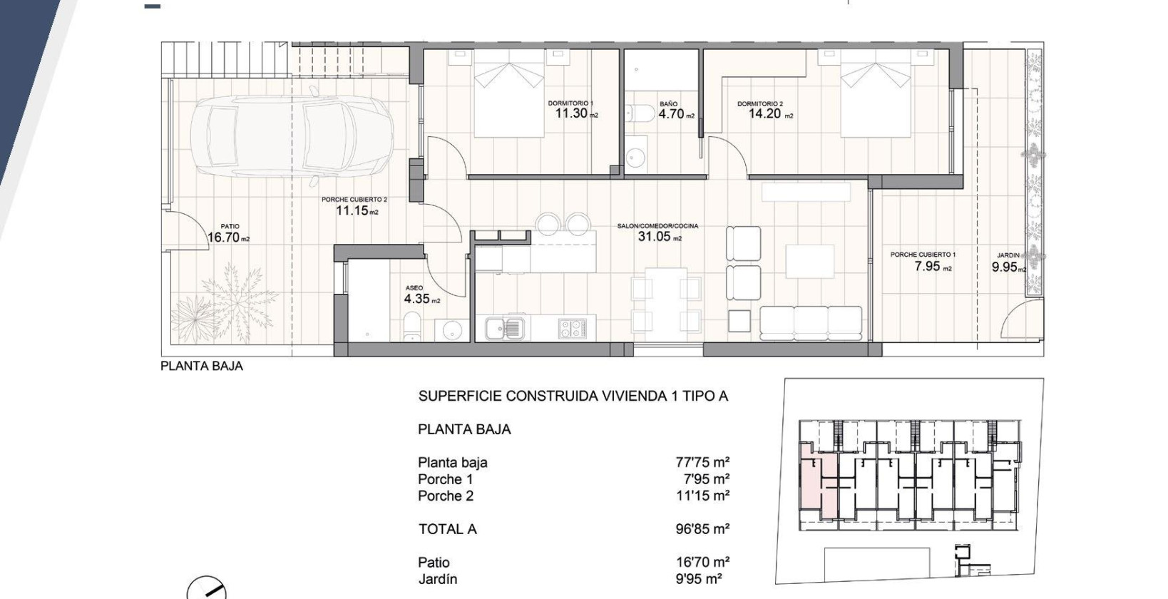 Nueva construcción  - Bungalow - Pilar de la Horadada - Zona Pueblo