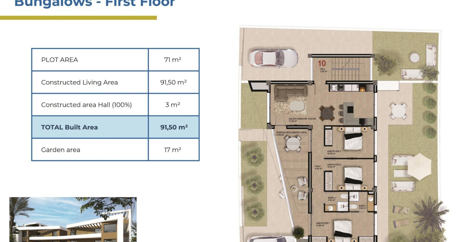 Nueva construcción  - Bungalow - Orihuela Costa - Punta Prima