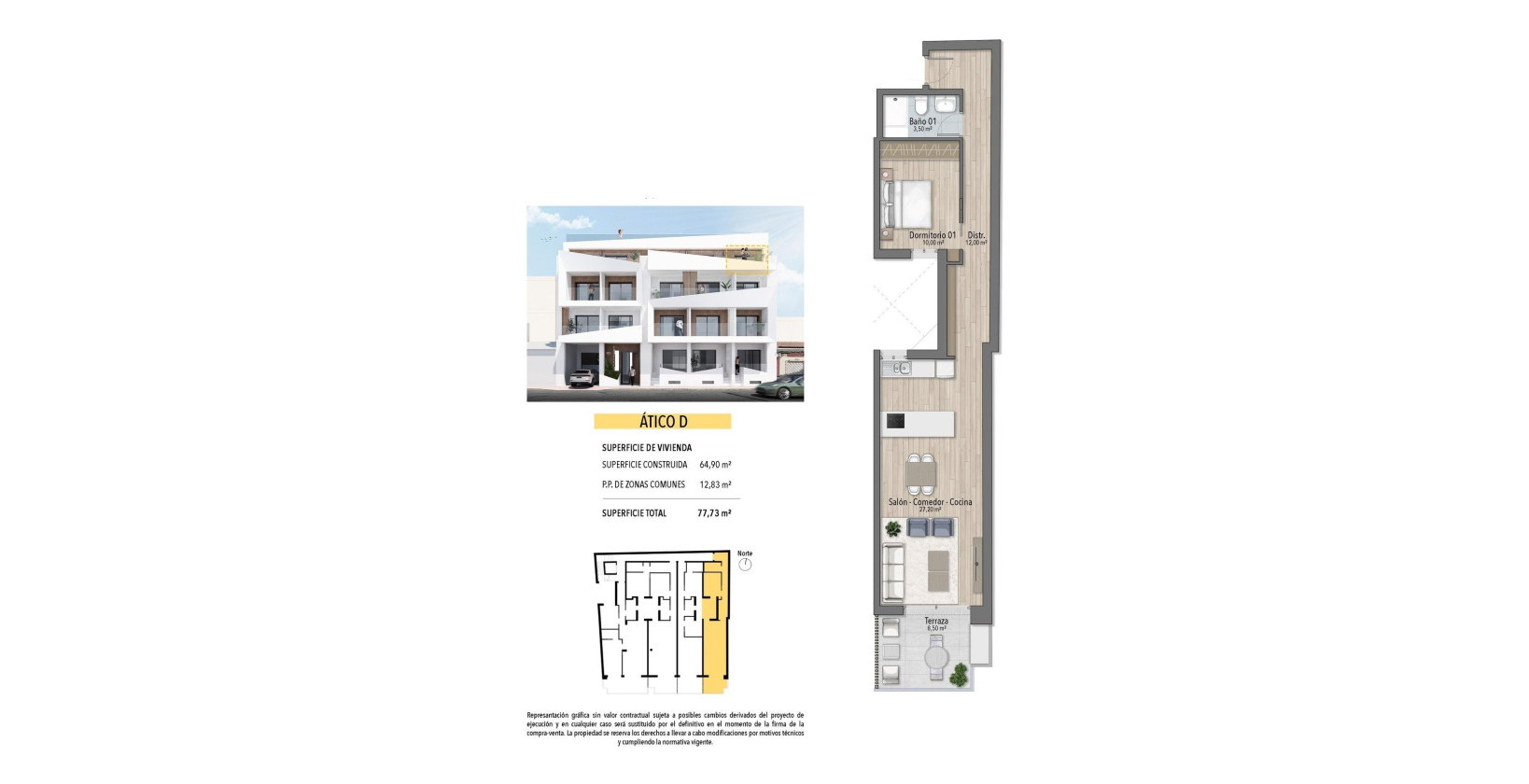 Nueva construcción  - Ático - Torrevieja - Playa del Cura