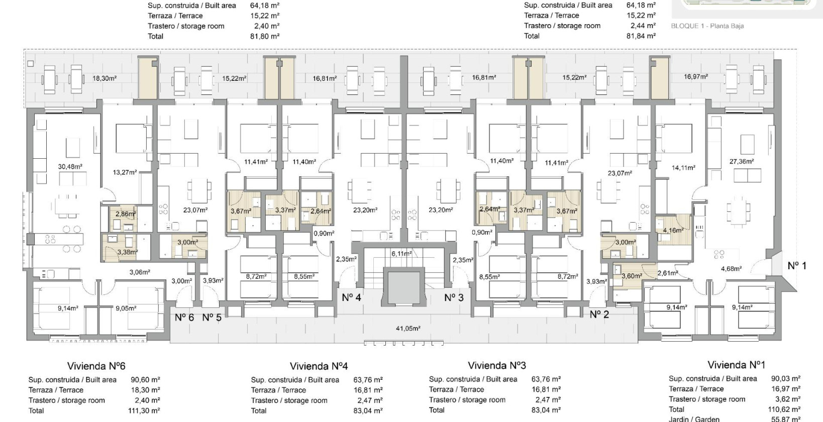 Nybygg - Leilighet / leilighet - Pilar de la Horadada - PILAR DE LA HORADADA