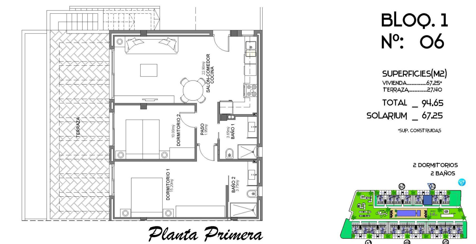 Nueva construcción  - Bungalow - Algorfa - La finca golf