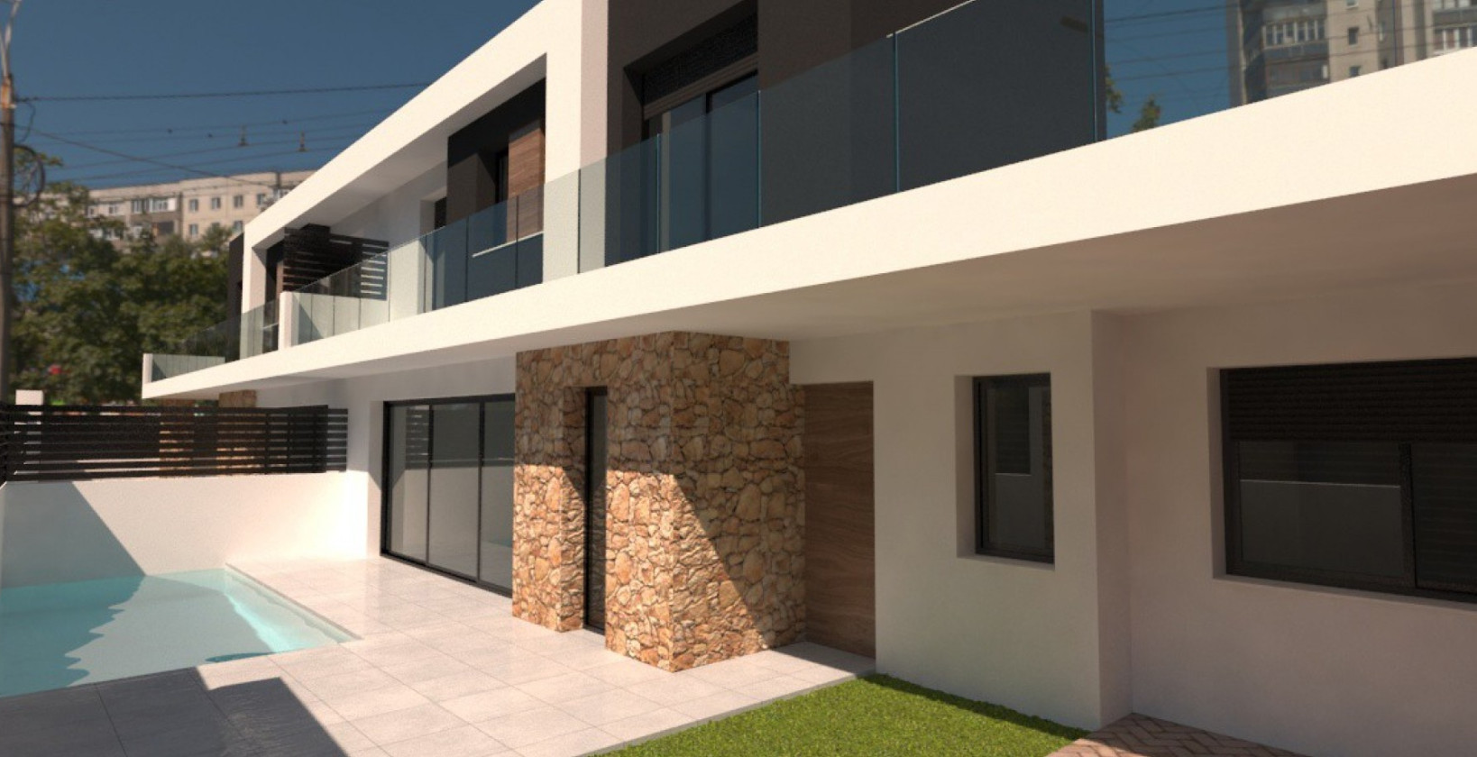 Nueva construcción  - Villa Semi Adosada - Los Montesinos