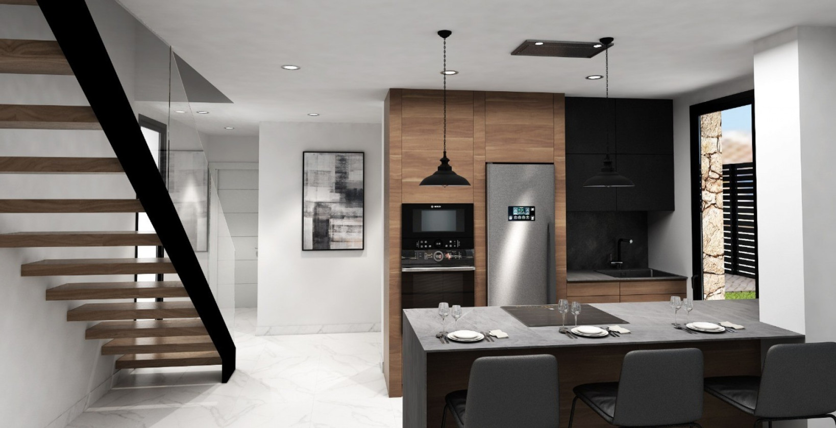 Nueva construcción  - Villa Semi Adosada - Los Montesinos