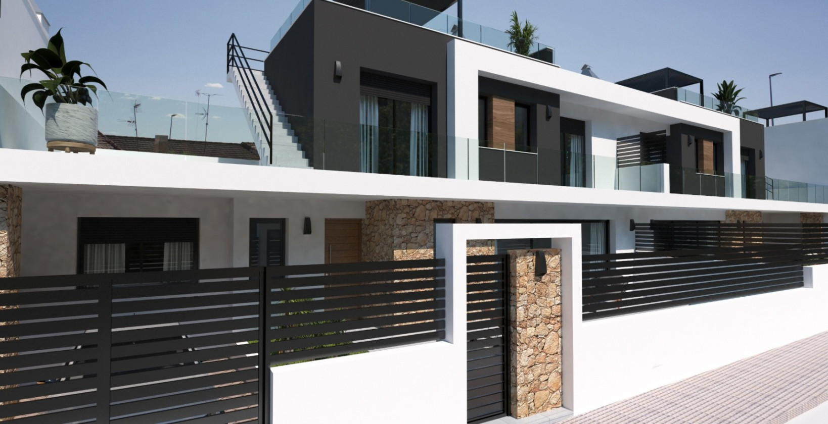 Nueva construcción  - Villa Semi Adosada - Los Montesinos