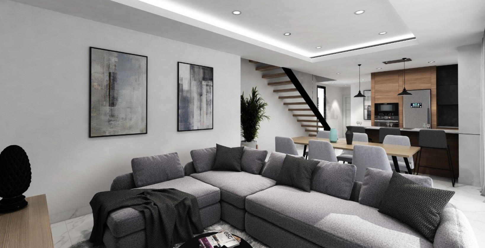 Nueva construcción  - Villa Semi Adosada - Los Montesinos