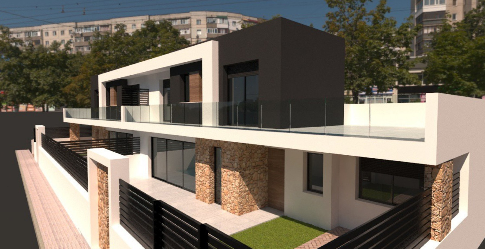 Nueva construcción  - Villa Semi Adosada - Los Montesinos