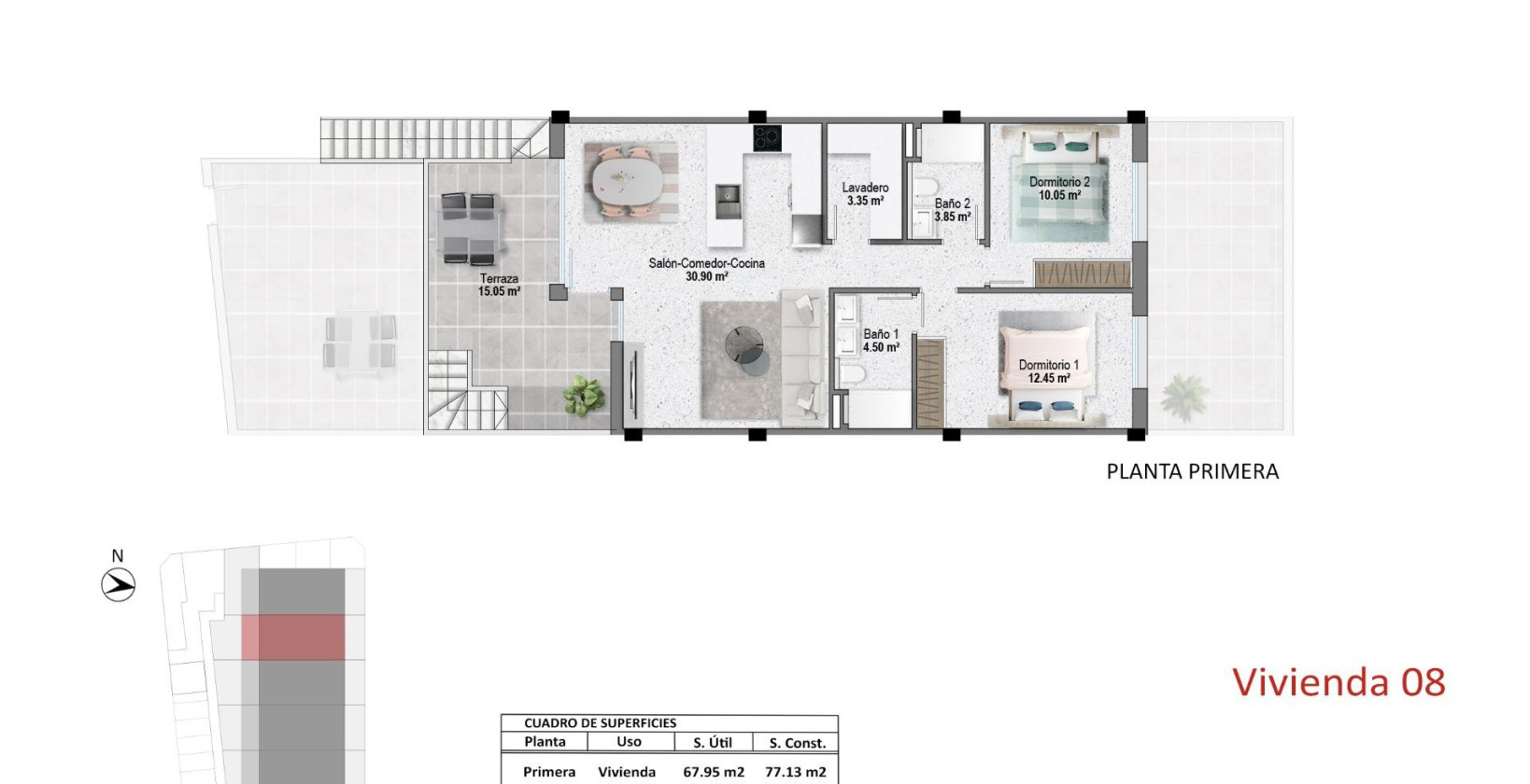New Build - Apartment / flat - Pilar de la Horadada - pueblo