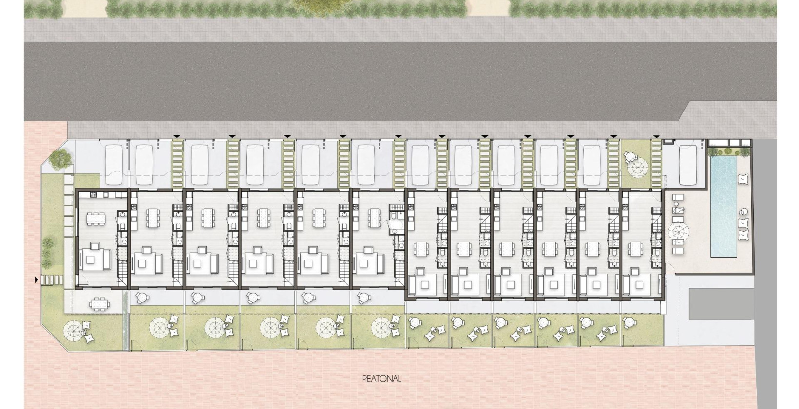 New Build - Townhouse - Pilar de la Horadada - pueblo